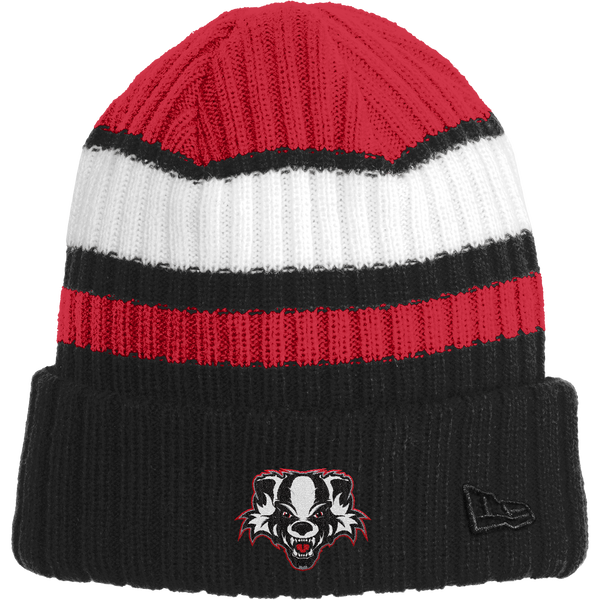 Scary Badgers New Era Ribbed Tailgate Beanie